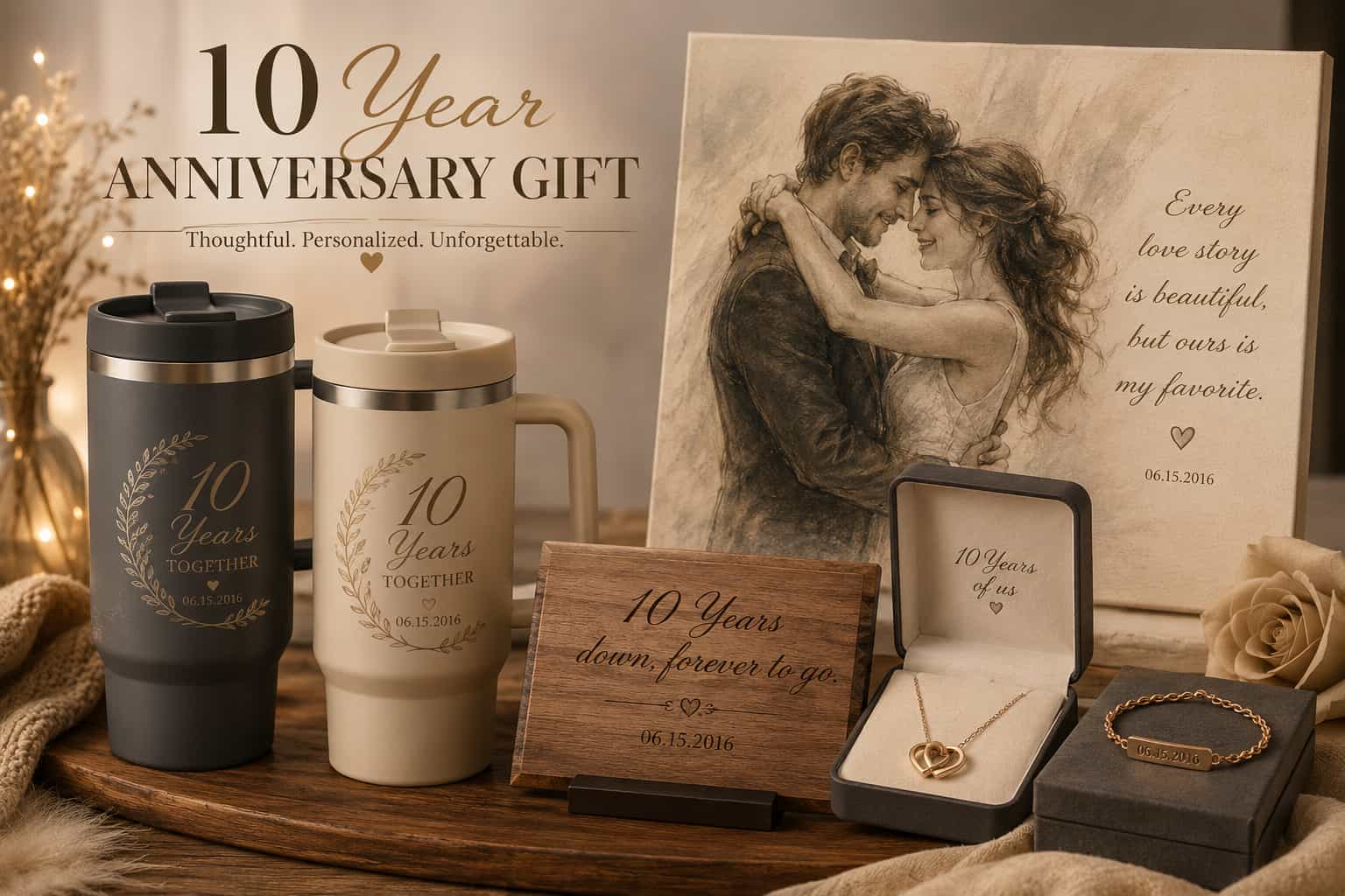10 Year Anniversary Gift Ideas: 50+ Thoughtful Picks for Every Budget (2026)