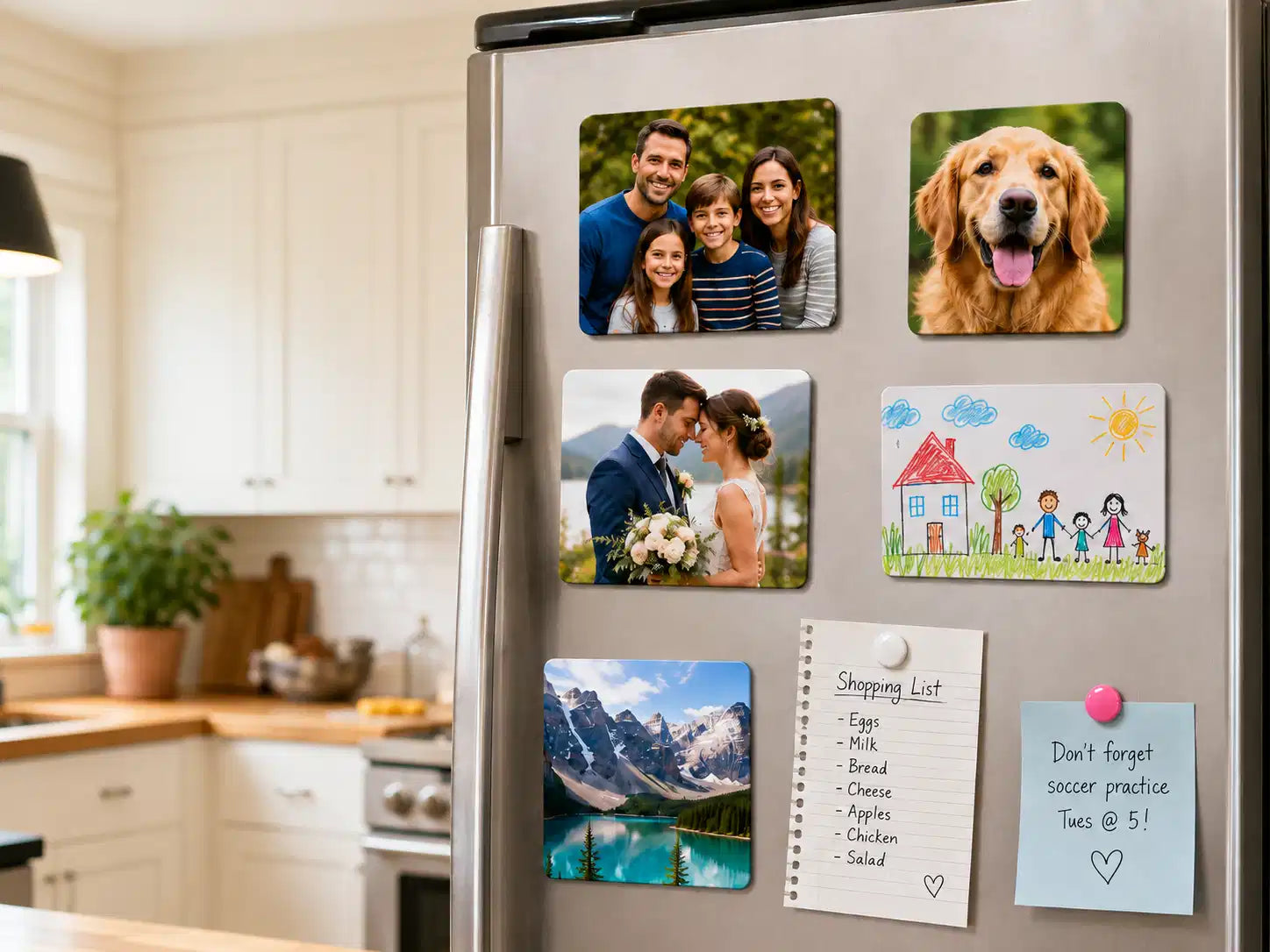How to Make Photo Magnets Step by Step