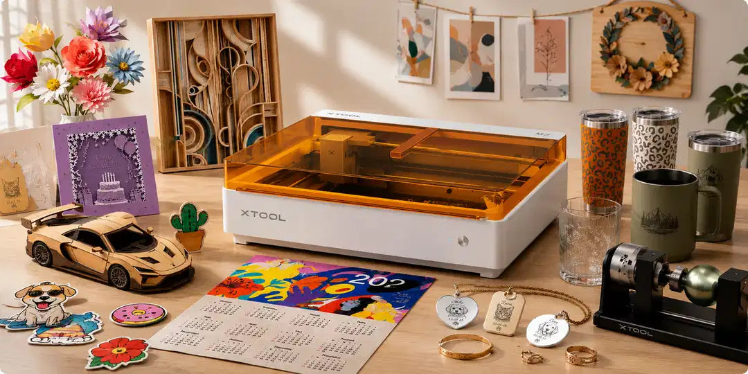 Introducing xTool M2: The Smart and Easiest Color Craft Laser