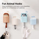 PopSeek Cute Decorative Wall Hooks (2pcs)