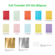 Foil Transfer DIY Kit (80pcs)
