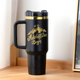 40oz Stainless Steel Tumbler with Removable Handle