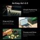 xTool S1 + 1064nm IR Laser Kit: Enclosed Diode Laser Engraver & Cutter