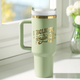 40oz Stainless Steel Tumbler with Removable Handle