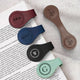 Laserable PU Mixed Color Magnetic Bookmark (6pcs)