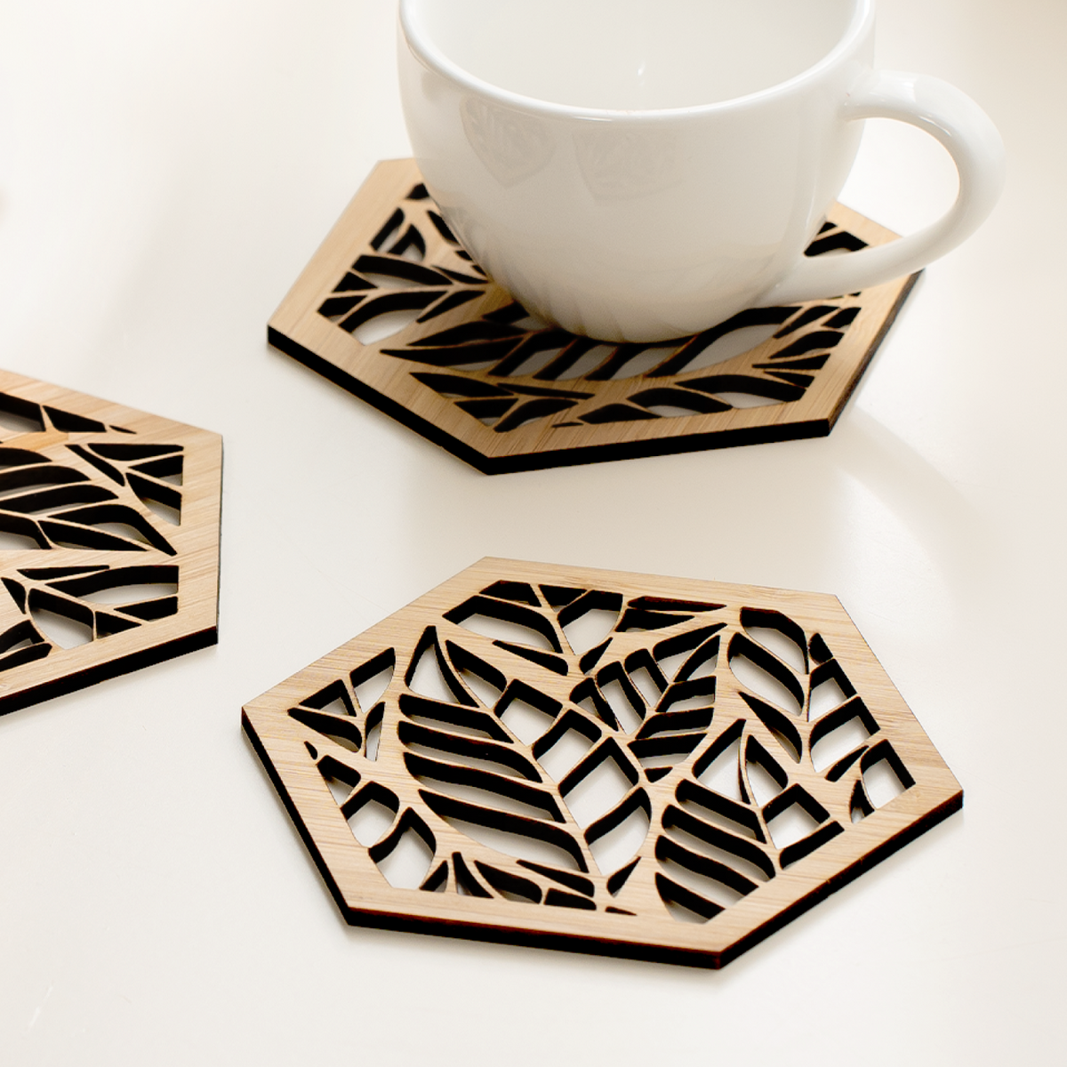 3mm Bamboo Boards 30×30cm 6pcs | xTool Materials