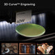 xTool S1 + 1064nm IR Laser Kit: Enclosed Diode Laser Engraver & Cutter