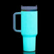 Glow in the Dark Stainless Steel Tumbler with Removable Handle (40oz)