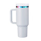 40oz Stainless Steel Tumbler with Removable Handle