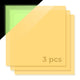 light yellow glow in the dark acrylic sheet showing glow effect for laser cutting projects