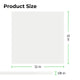 dimensions of white glow in the dark acrylic plexiglass sheet for laser cutting