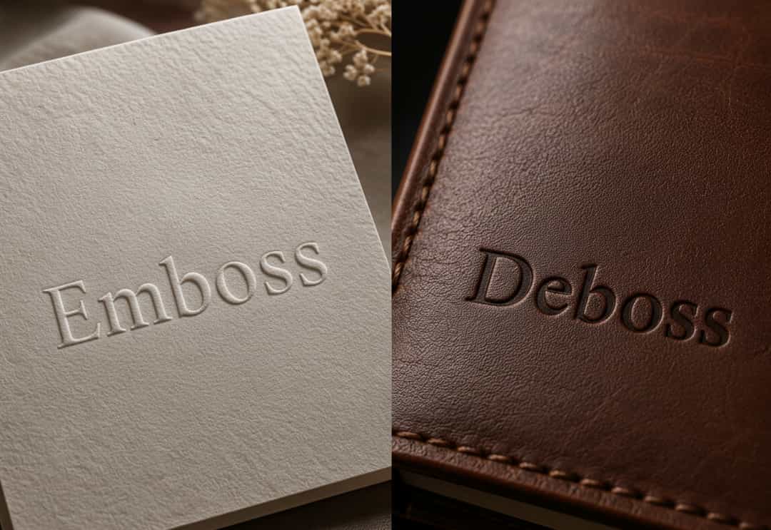 Emboss vs Deboss: Differences, Uses, and Benefits