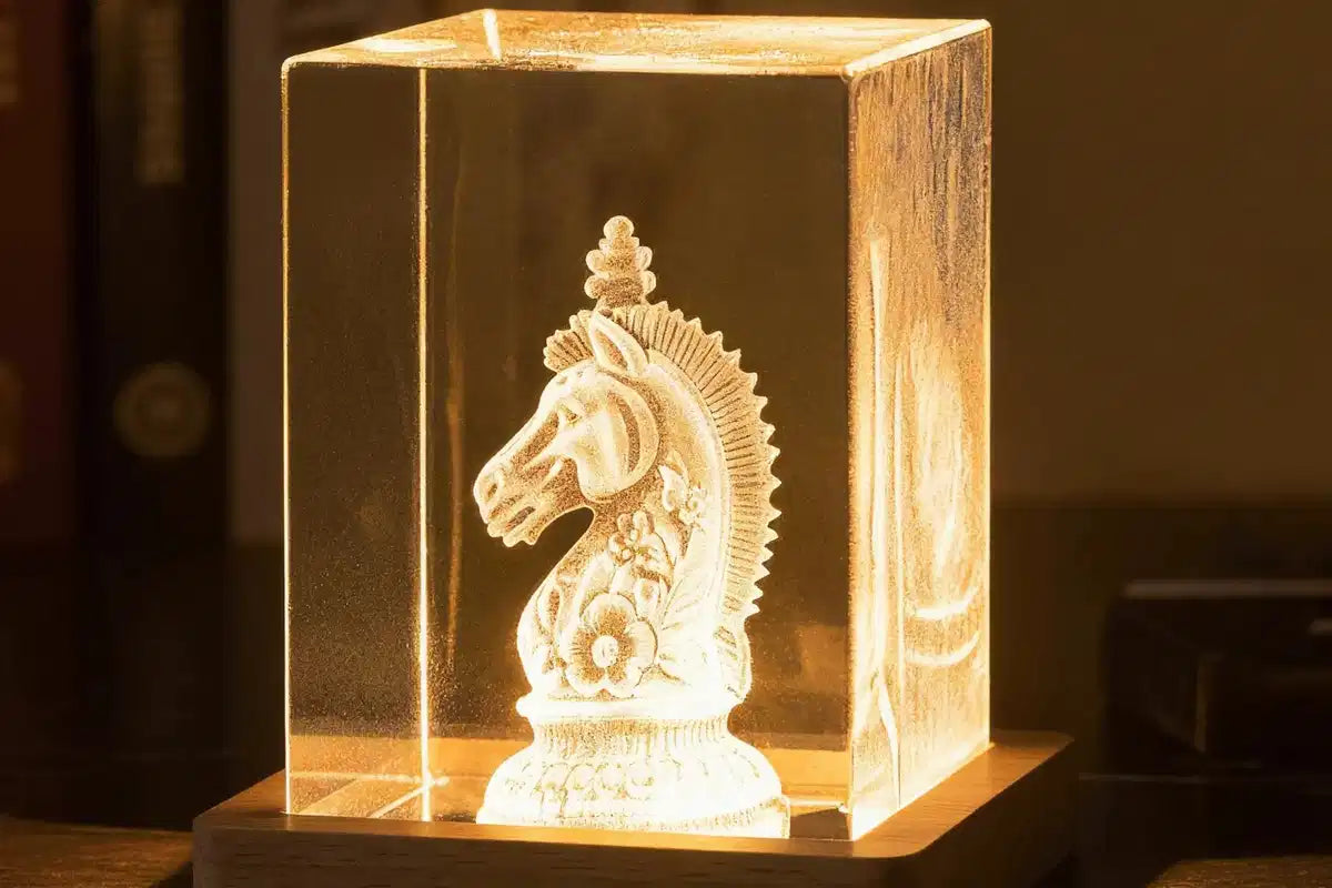 3D Laser Engrave Crystal Bubblegram: The Smart Way