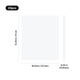 White HIPS Vacuum Forming Film Sheet (20pcs)