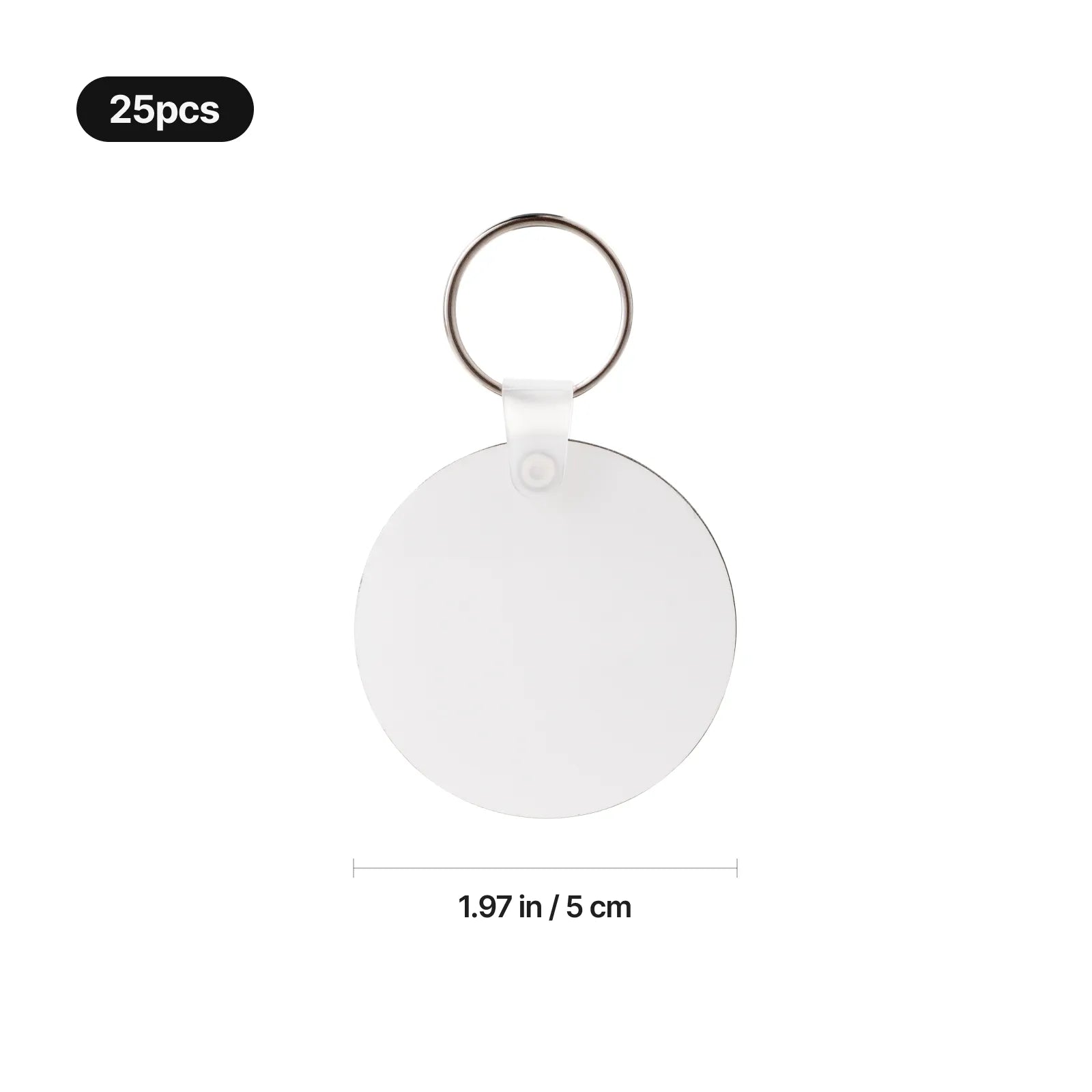 1 8x16x24in round mdf sublimation keychain  25pcs  02