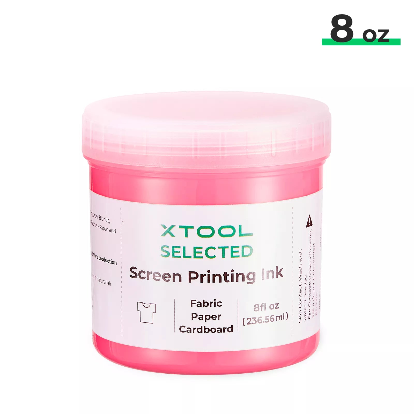Fluorescent Pink Screen Printing Ink (8oz)
