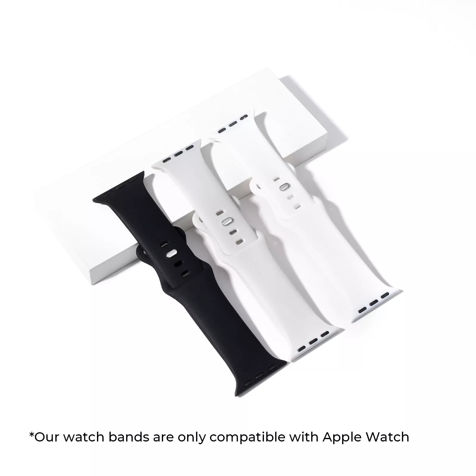 Silicone Laserable Apple Watch Bands