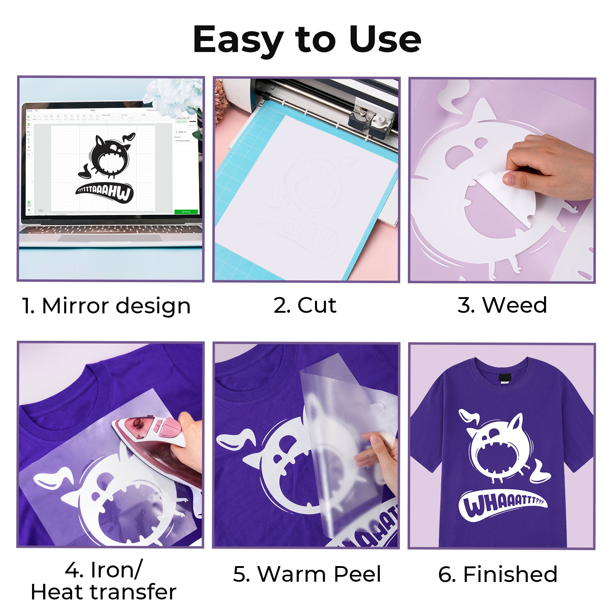 HTV Vinyl Roll Heat Transfer Vinyl