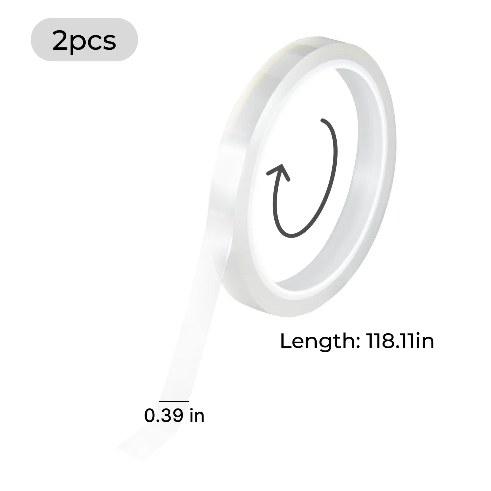 Heat Resistant Tape (2 Rolls)