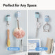 PopSeek Cute Decorative Wall Hooks (2pcs)
