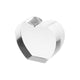 Beveled Heart-Shaped K9 Crystal (1pcs)