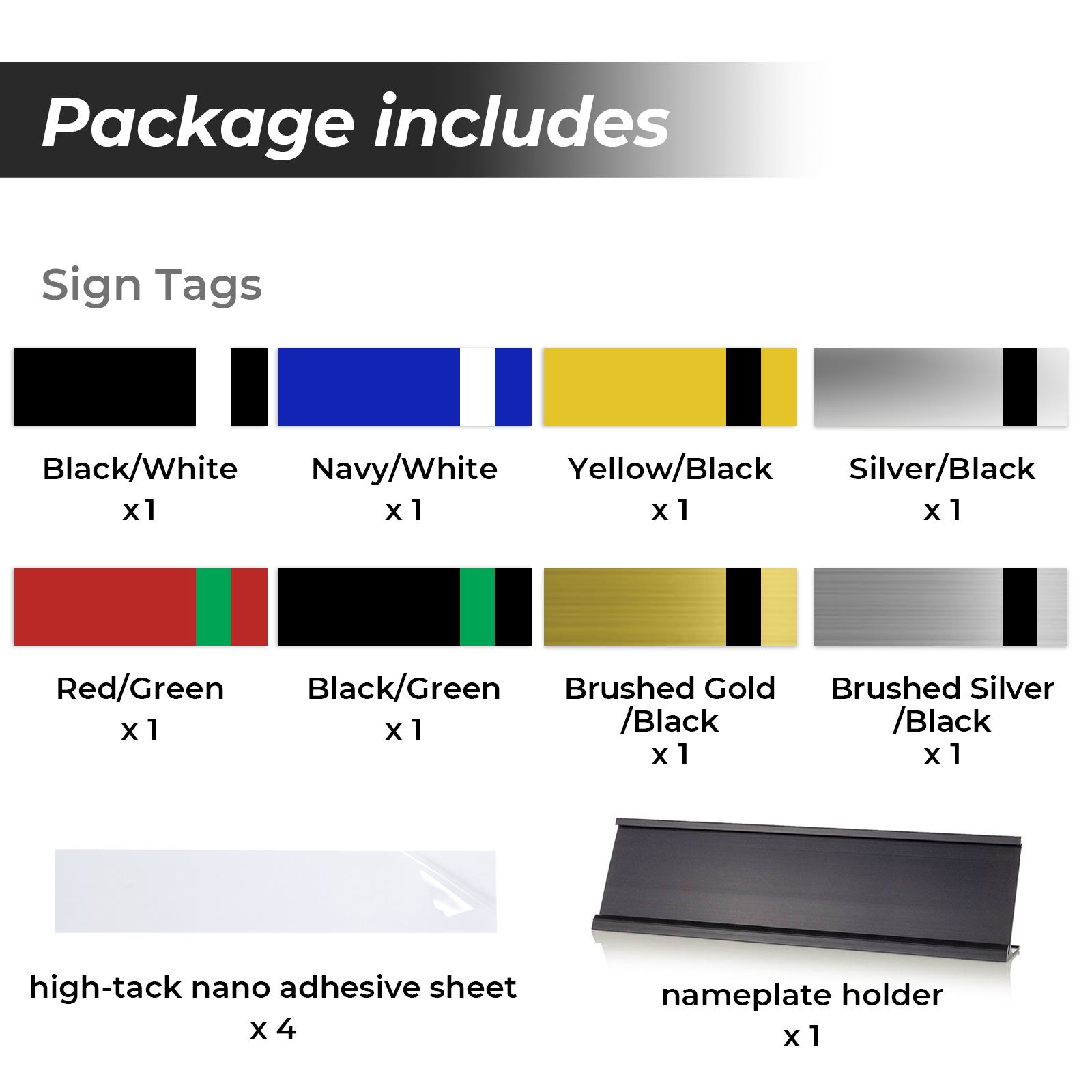 XLNT TECH Engraving Double Color Sheet (7 x 11 x .040 12 Pieces & 12  Colors) for Interior Signs Badges. 7 x 11 Multi 12