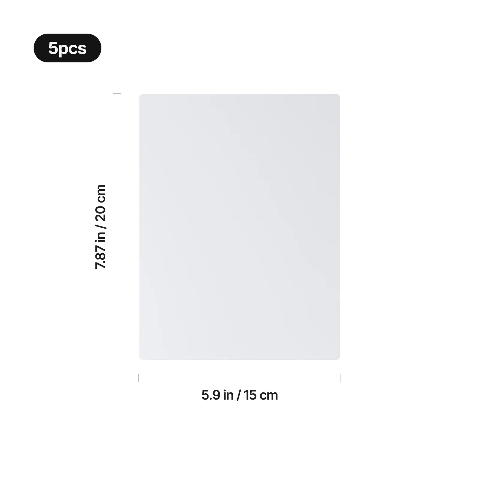 59x79in white coated metal sheet 5pcs 02
