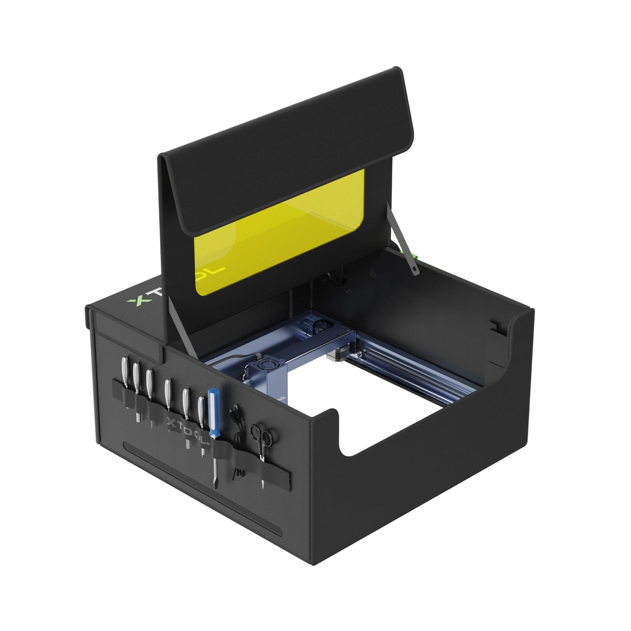 xTool Enclosure: foldable and smoke-proof cover for D1/D1 Pro and othe