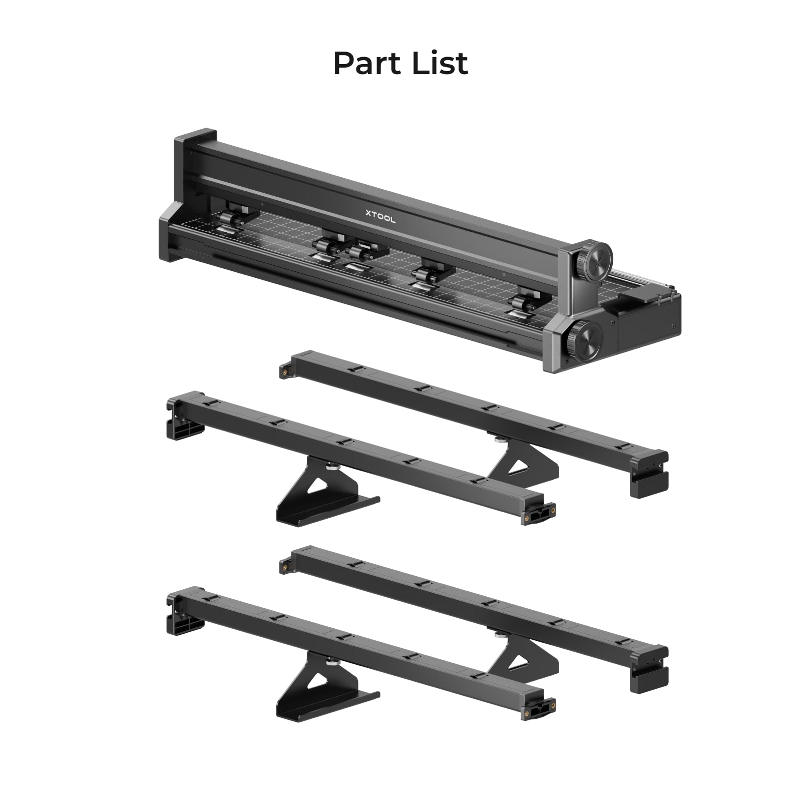 xTool S1 Automatic Conveyor Expansion Feeder - Rail Kit 39