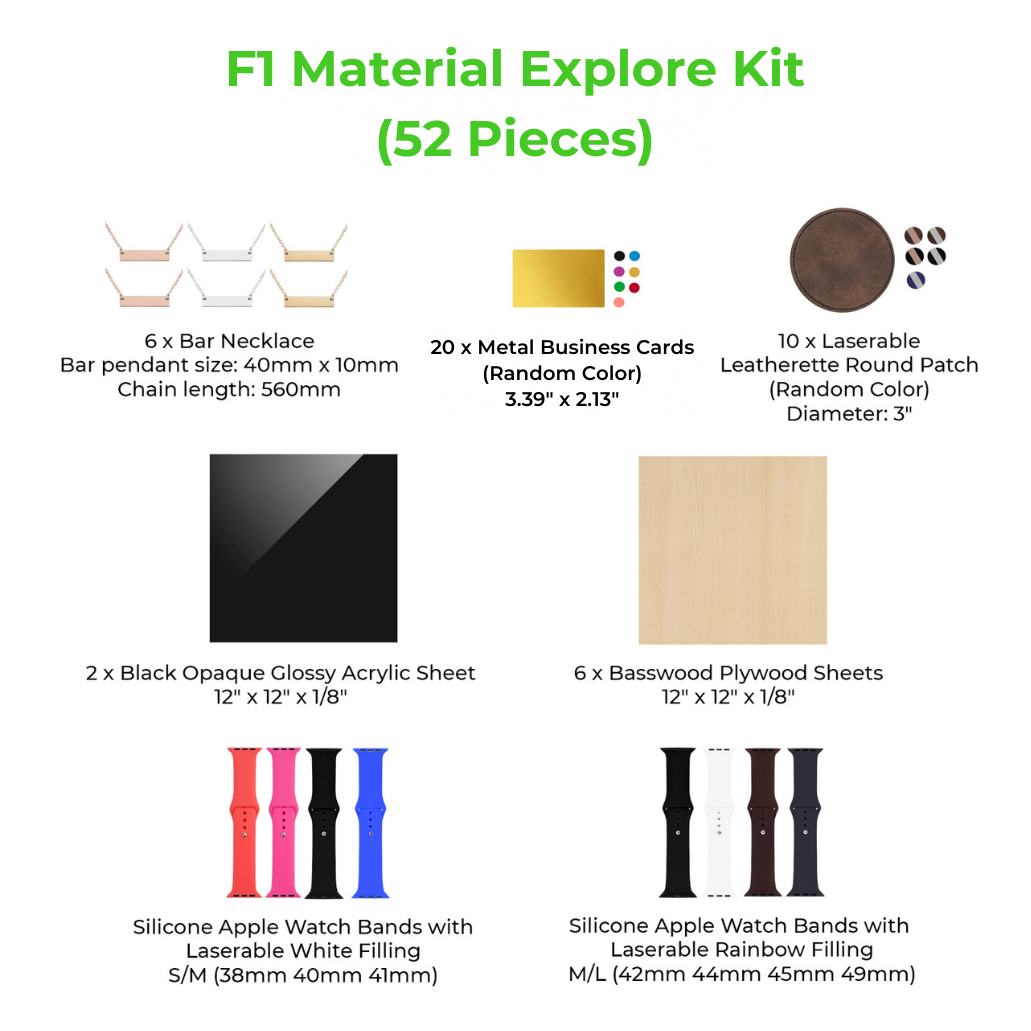 F1 Material Explore Kit (52 pcs)