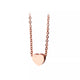 Stainless Steel Heart Necklace (6pcs)