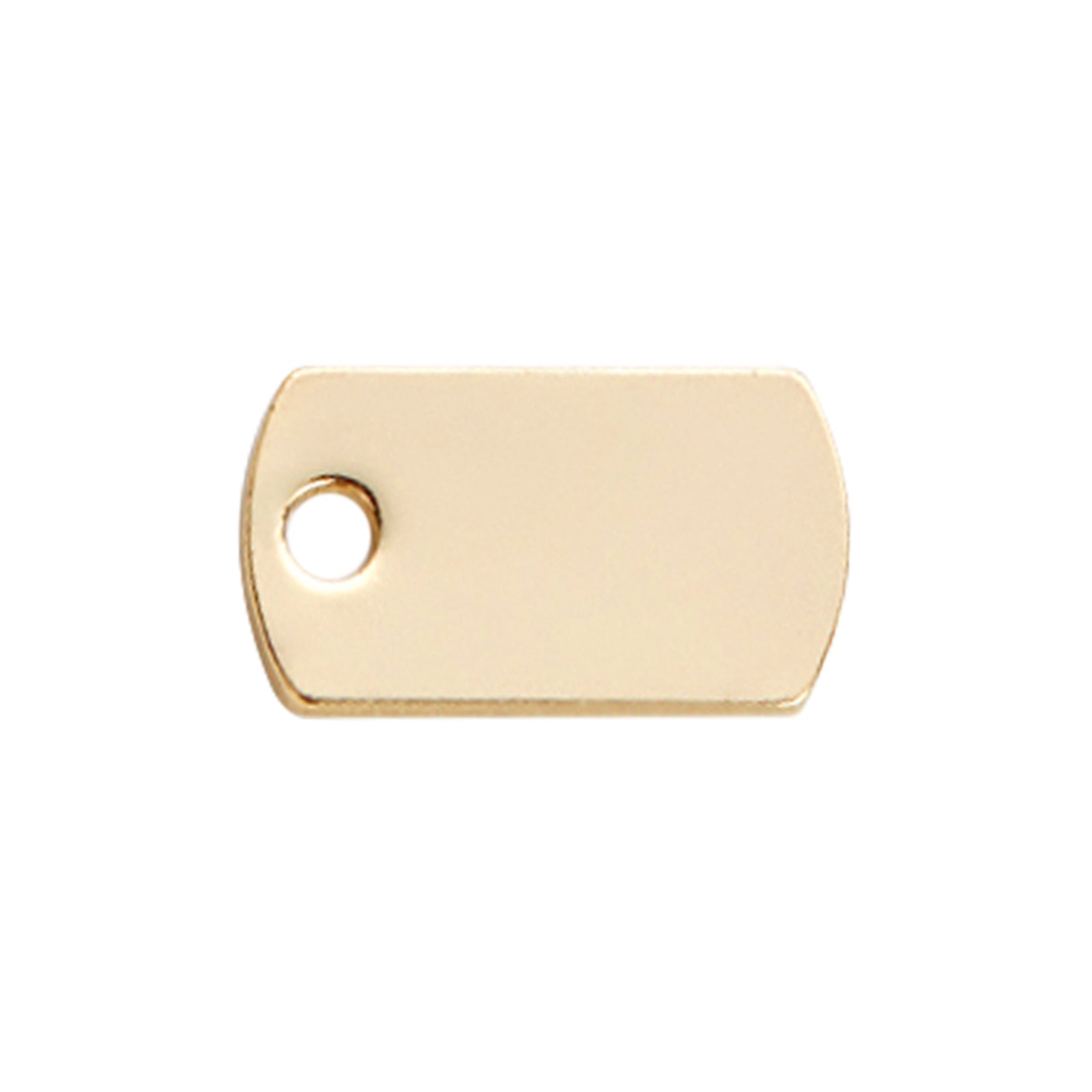 18K Gold Plated Rectangle Pendant (20pcs)