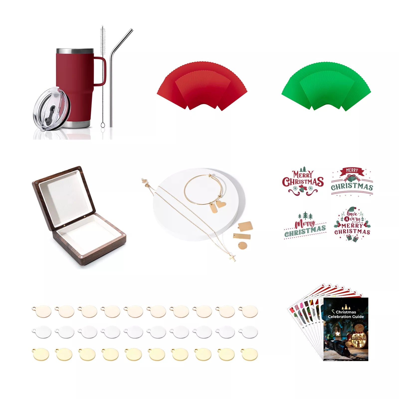 Christmas Gift Wrapping Kit (158 Pieces)