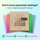 Laserable PU Mixed Color Magnetic Bookmark (6pcs)