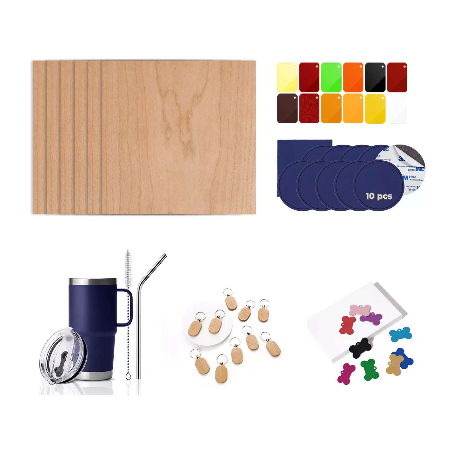 xTool Home & Living Material Kit (59pcs)