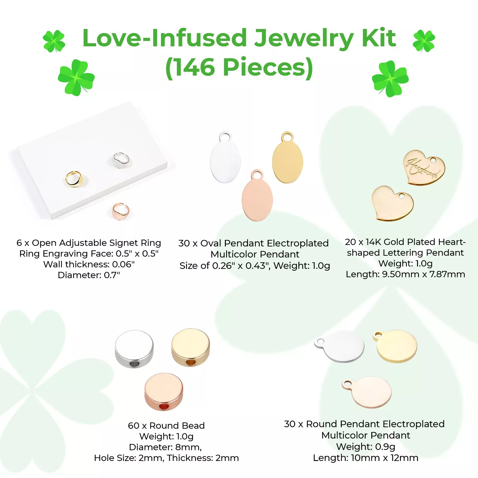 xTool Love-Infused Jewelry Kit (146pcs)