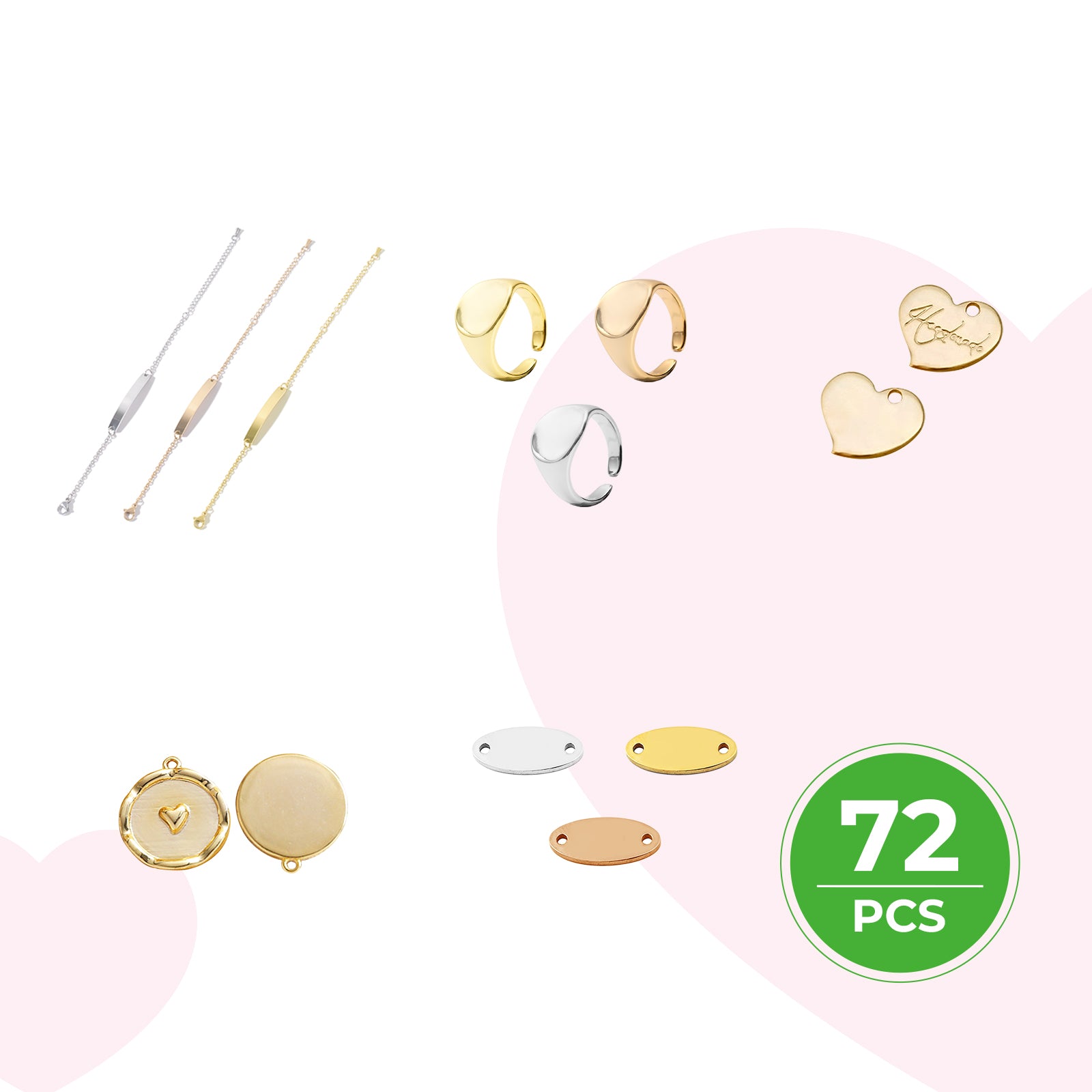 Love-Infused Jewelry Kit (72pcs)