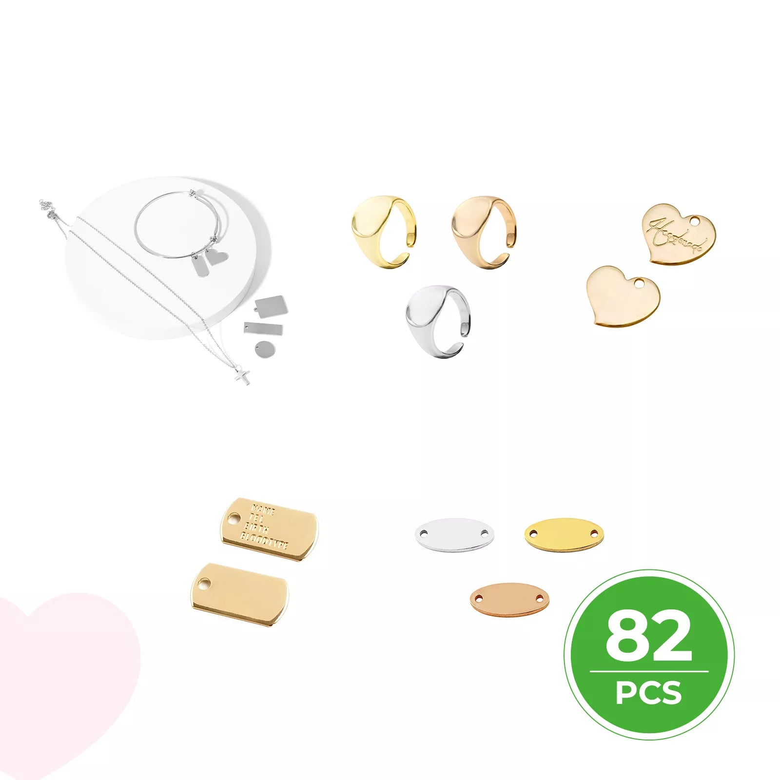 xTool Love-Infused Jewelry Kit (82pcs)