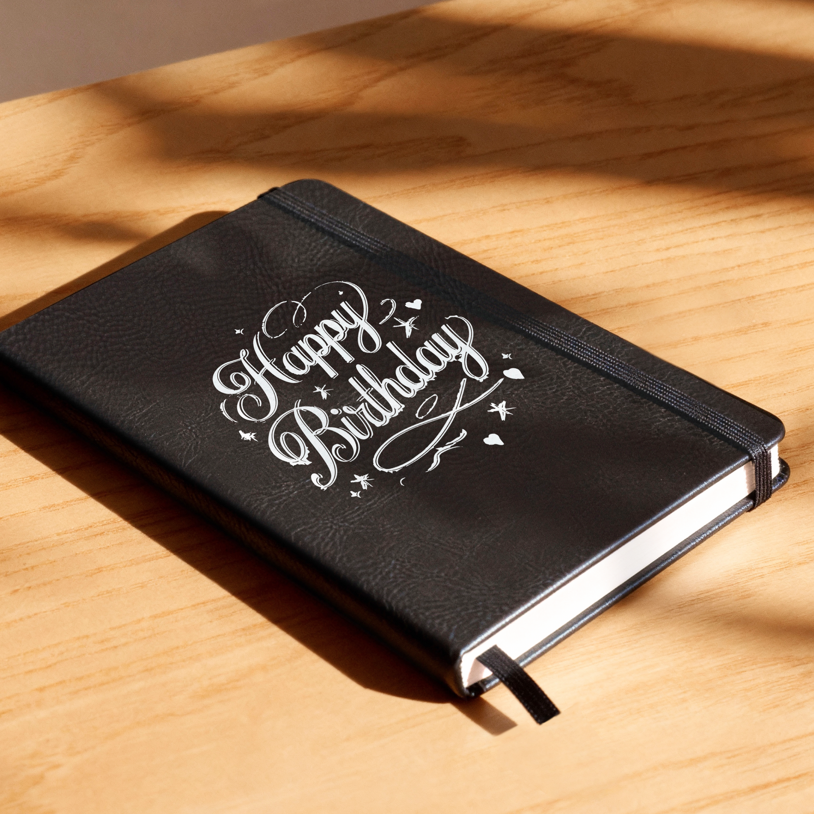 A6 Laserable PU Notebook (3pcs)