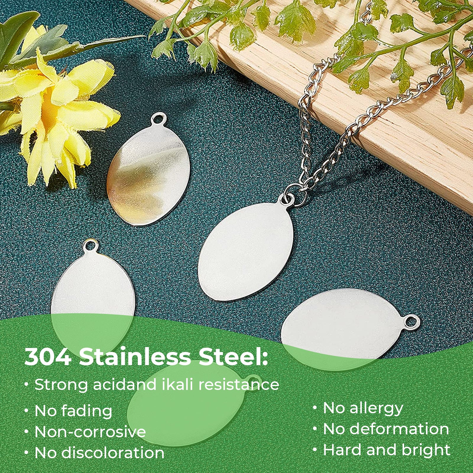 Electroplated Multicolor Pendant (30pcs)