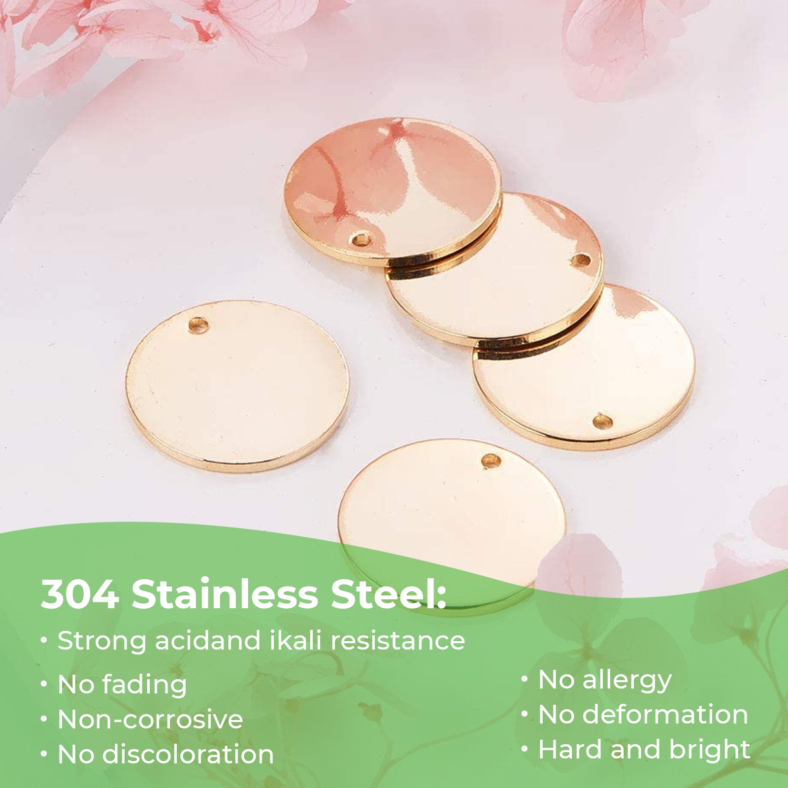 Electroplated Multicolor Pendant (30pcs)
