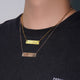 Stainless Steel Mixed Colors Bar Necklace (6pcs)