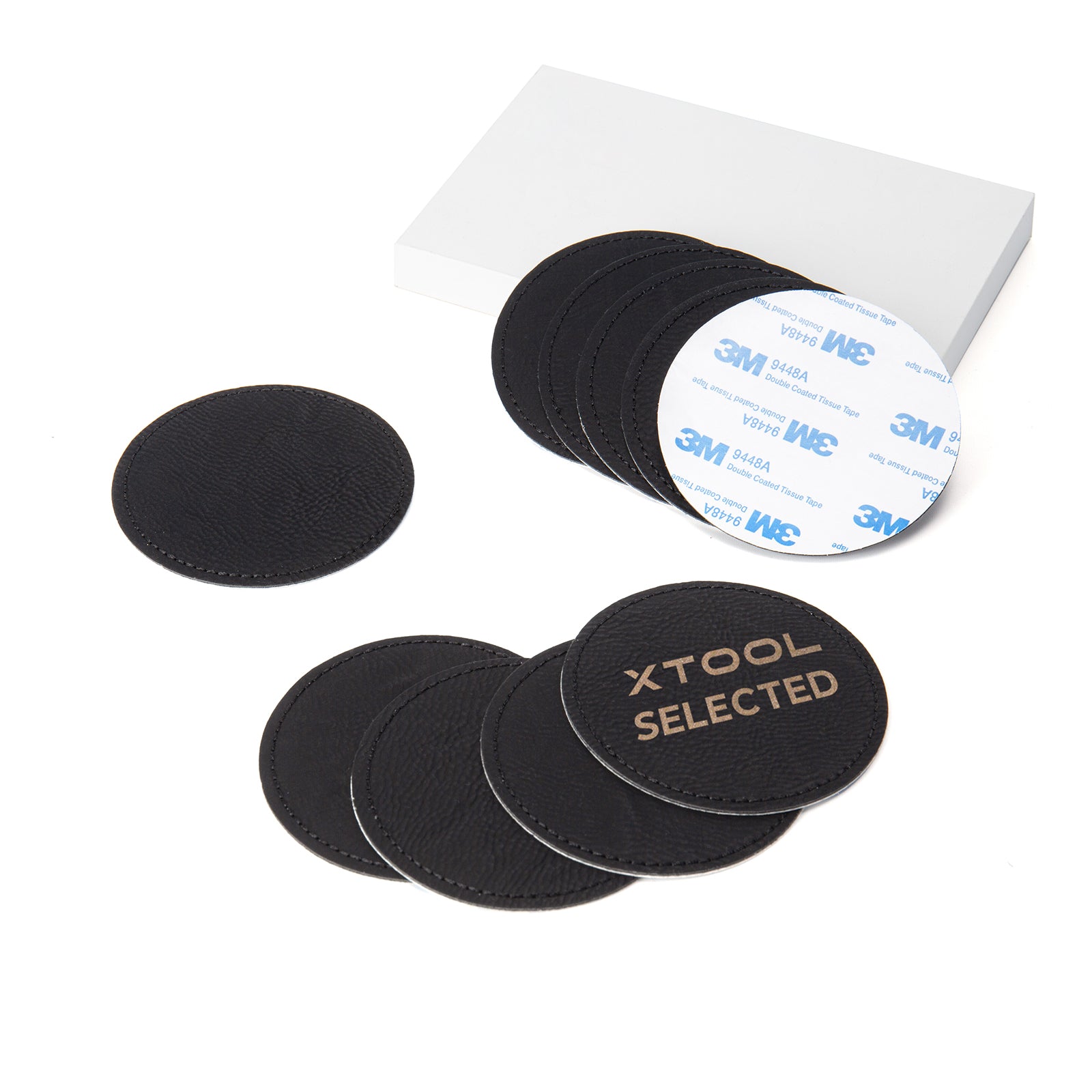 3mm Feuille Acrylique Noir 30x30cm (3x) - xTool - Silhouette