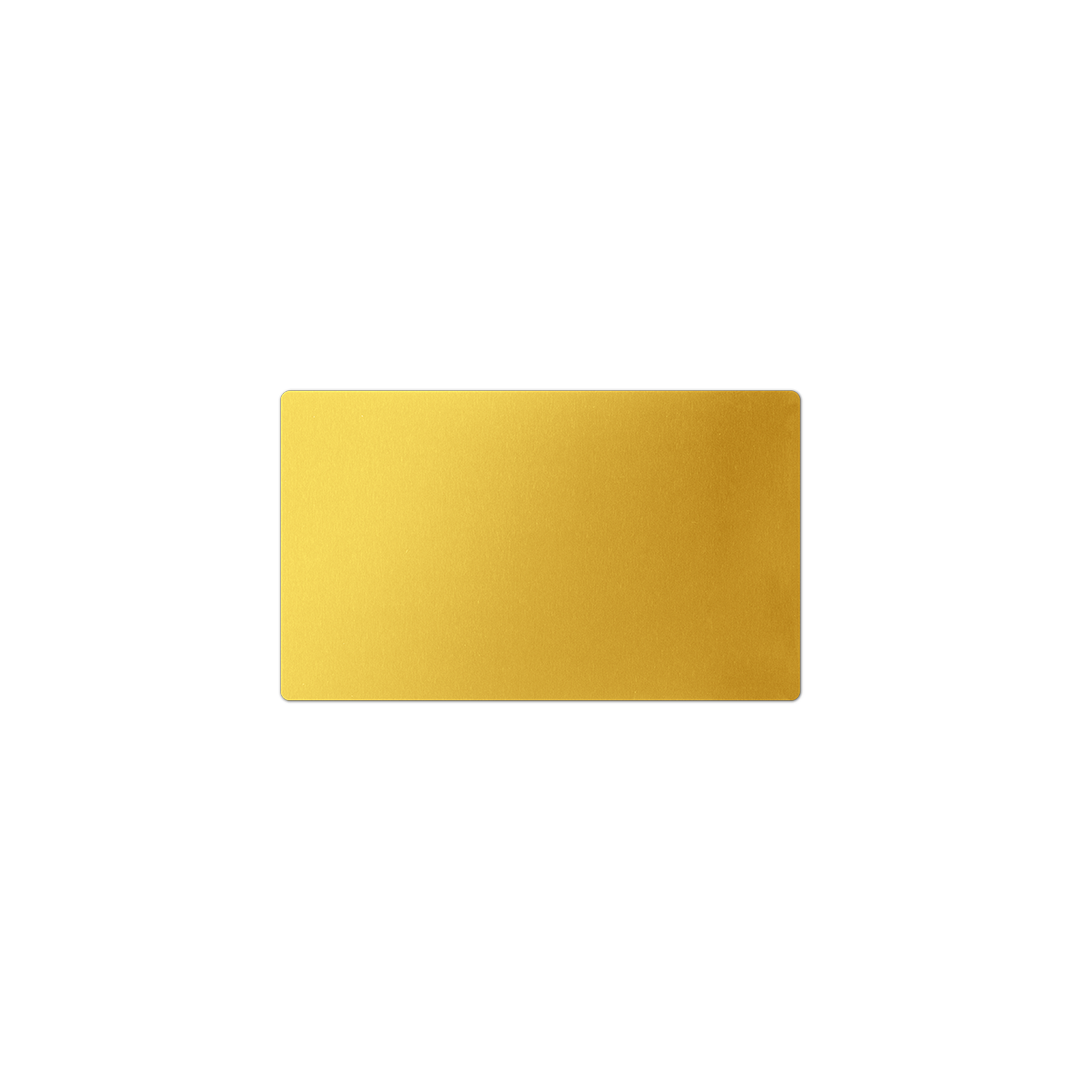 Light Gold Aluminum Business Cards (60pcs)