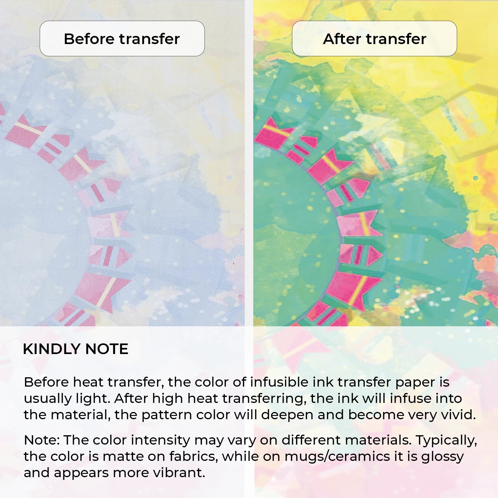 Infusible Ink Transfer Sheets (14pcs)