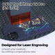 Silicone Magnetic iPhone Case with Laserable Rainbow Filling