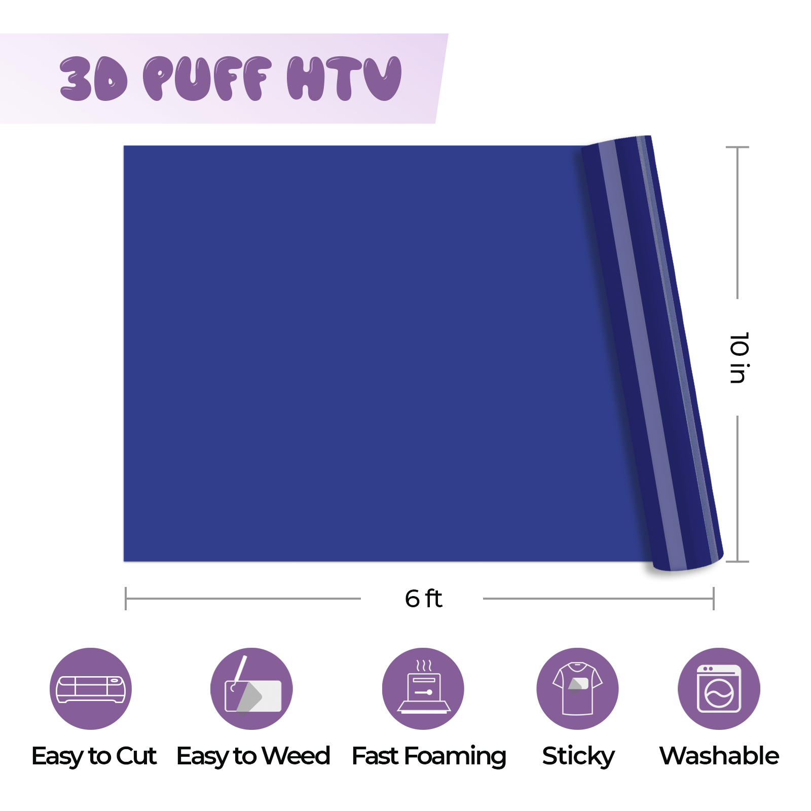 ThermoFlex Puff HTV for Added Dimension (on Paper and Apparel) - Silhouette  School