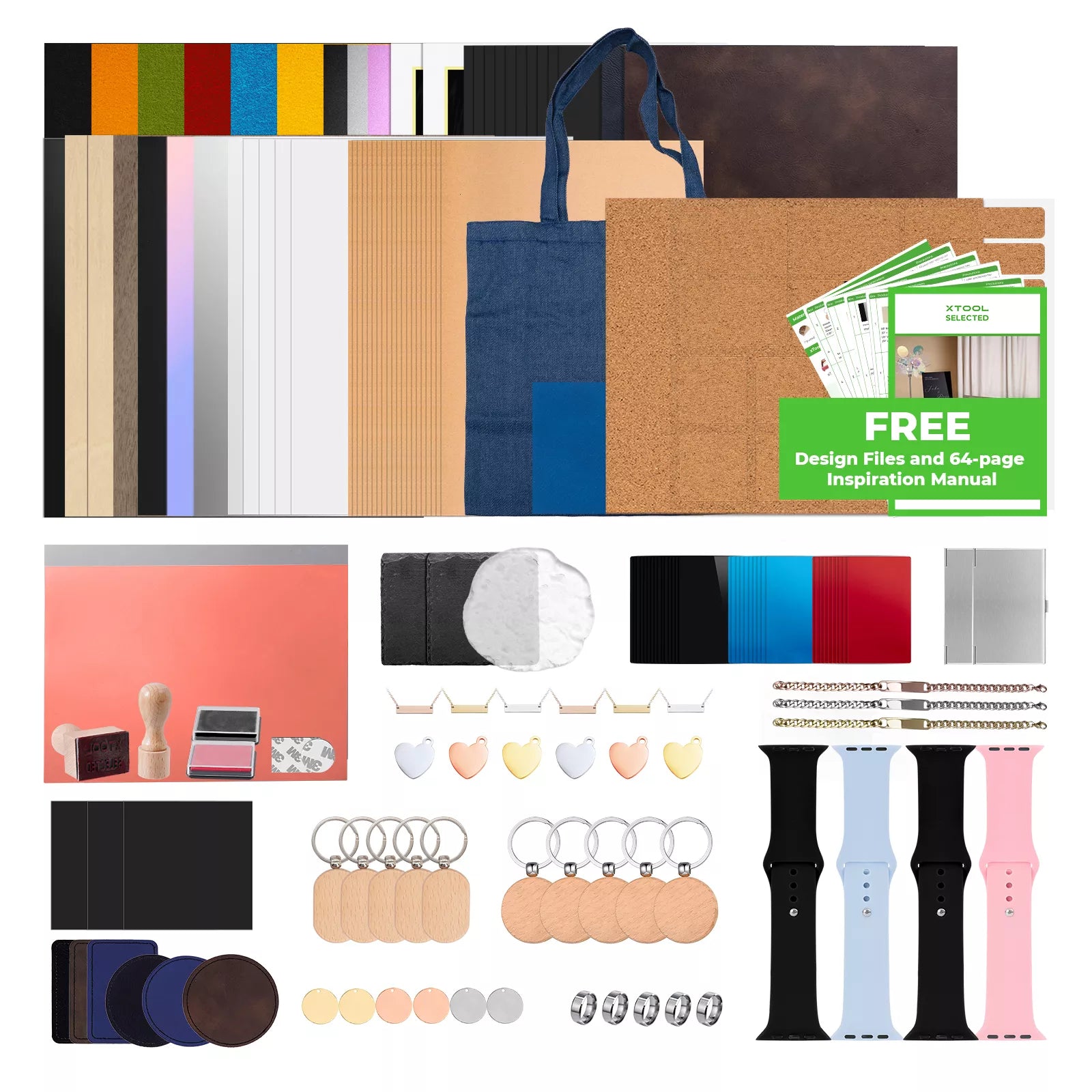 Ultimate Laser Material Kit (159pcs)