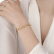 Stainless Steel Paperclip Bracelet Set (6pcs)