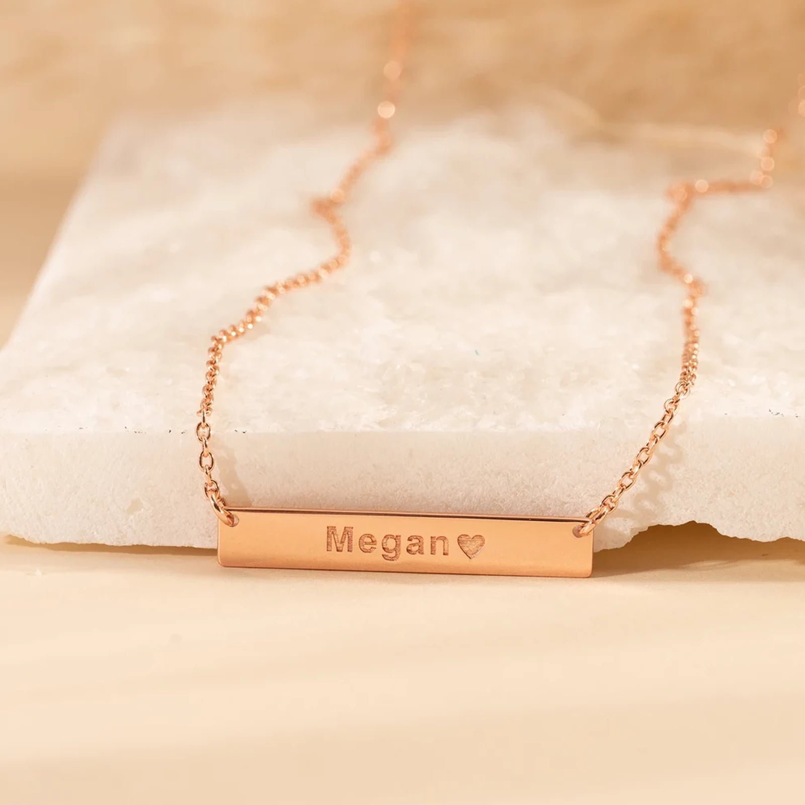 Stainless Steel Bar Necklace (6pcs)